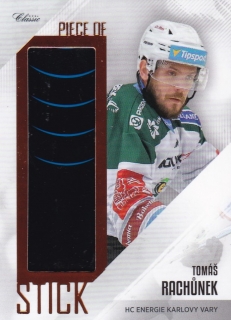Hokejová karta Tomáš Rachůnek OFS 2019-20 Série 2 Piece Of Stick