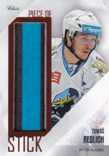 Hokejová karta Tomáš Redlich OFS 2019-20 Série 2 Piece Of Stick (2nd)