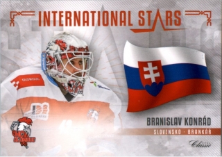 Hokejová karta Branislav Konrád OFS 2019-20 Série 2 International Stars