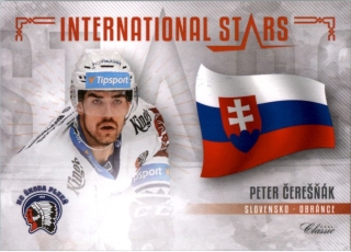 Hokejová karta Peter Čerešňák OFS 2019-20 Série 2 International Stars