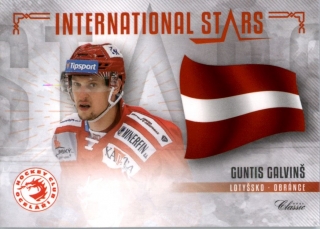 Hokejová karta Guntis Gavlinš OFS 2019-20 Série 2 International Stars
