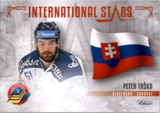 Hokejová karta Peter Trška OFS 2019-20 Série 2 International Stars