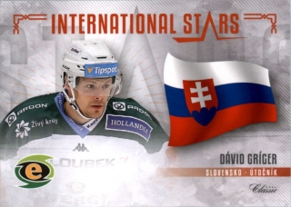 Hokejová karta Dávid Gríger OFS 2019-20 Série 2 International Stars