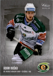 hokejová karta Adam Raška OFS 2019-20  Serie 2  SILVER č.313