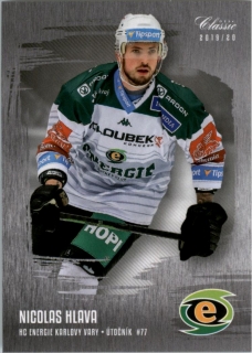 hokejová karta Nicolas Hlava OFS 2019-20  Serie 2  SILVER č.314
