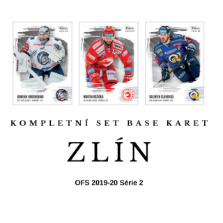 hokejová karty ZLÍN komplet base OFS 2019 -20  Serie 2