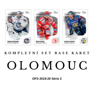 hokejová karty OLOMOUC komplet base OFS 2019 -20  Serie 2