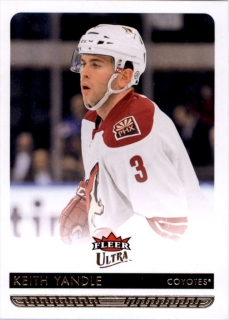 Hokejové karty - Keith Yandle Fleer Ultra 2014-15 řadová č. 140