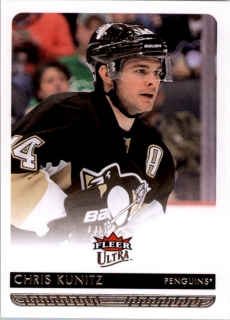 Hokejové karty - Chris Kunitz Fleer Ultra 2014-15 řadová č. 150