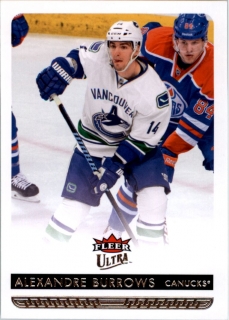 Hokejové karty - Alexandre Burrows Fleer Ultra 2014-15 řadová č. 185