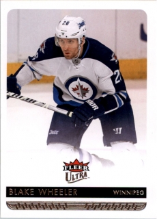 Hokejové karty - Blake Wheeler Fleer Ultra 2014-15 řadová č. 196