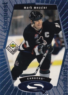 Hokejová karta Mark Messier UD Choice 1998-99 Starquest Blue
