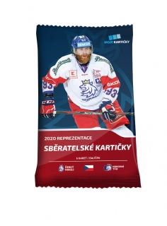 Balíček hokejových karet Moje kartičky 2019-20