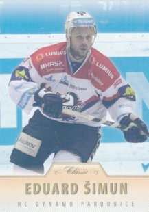 Hokejová karta Eduard Šimun OFS 15/16 S.II. Blue