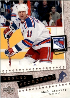 Hokejová karta Mark Messier Upper Deck 2005-06 Hockey Scrapbook č. HS11