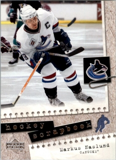 Hokejová karta Markus Naslund Upper Deck 2005-06 Hockey Scrapbook č. HS22