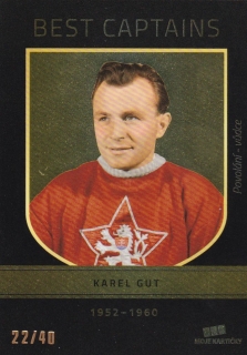 hokejová karta Karel Gut Moje kartičky 2020 Best Capitans /40