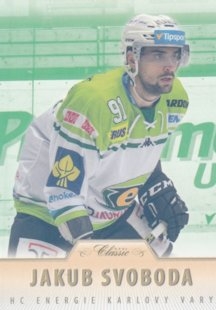 Hokejová karta Jakub Svoboda OFS 15/16 S.II. Emerald
