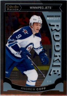 Hokejová karta Andrew Copp OPC Platinum 2015-16 Marwuee Rookie č. M48