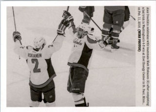 Hokejová karta Alex Ovechkin UD Portfolio 15-16 Wire Photos č. 251