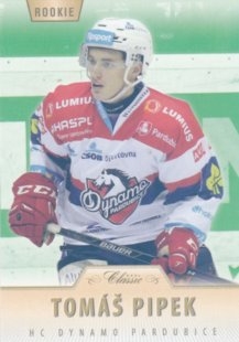 Hokejová karta Tomáš Pipek OFS 15/16 S.II. Emerald