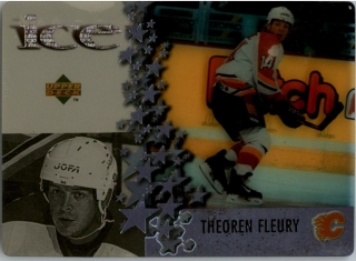 Hokejová karta Theoren Fleury UD McDonald's 1997-98 řadová č. McD2