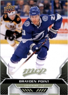Hokejová karta Brayden Point UD MVP 2020-21 řadová č. 91