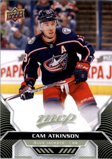 Hokejová karta Cam Atkinson UD MVP 2020-21 řadová č. 71