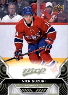 Hokejová karta Nick Suzuki UD MVP 2020-21 řadová č. 185