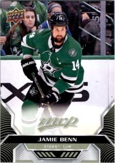 Hokejová karta Jamie Benn UD MVP 2020-21 řadová č. 76
