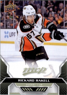 Hokejová karta Rickard Rakell UD MVP 2020-21 řadová č. 99