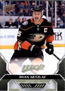 Hokejová karta Ryan Getzlaf UD MVP 2020-21 řadová č. 36