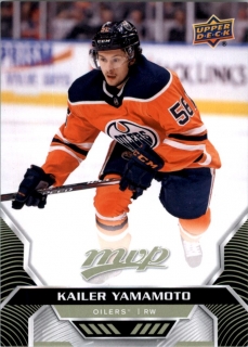 Hokejová karta Kailer Yamamoto UD MVP 2020-21 řadová č. 81