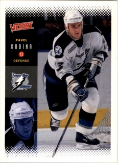 Hokejová karta Pavel Kubina UD Victory 2000-01 řadová č. 214