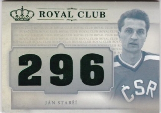 Hokejová karta Ján Starší OFS Icebook Royal Club Green