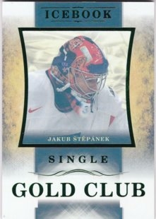 Hokejová karta Jakub Štěpánek OFS Icebook Gold Club Green