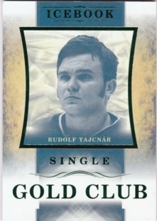 Hokejová karta Rudolf Tajcnár OFS Icebook Gold Club Green