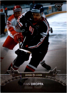 Hokejová karta Ivan Droppa Pocta legendám 2 B26 2 of 3