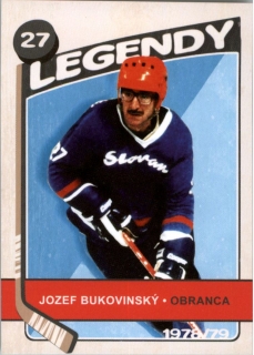 Hokejová karta Jozef Bukovinský Pocta legendám 2 Retro R04
