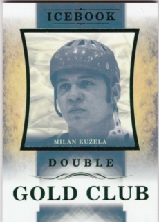 Hokejová karta Milan Kužela  OFS Icebook Gold Club Green