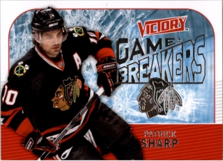 Hokejová karta Patrick Sharp UD Victory 2009-10 Game Breakers č. GB2