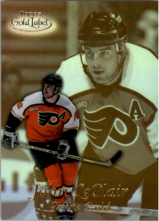 Hokejová karta John LeClair Topps Gold Label 1999-00 Prime Gold č. PG8