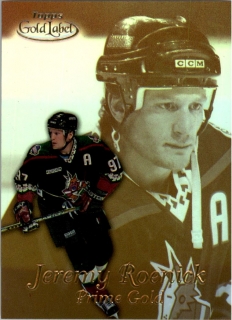 Hokejová karta Jeremy Roenick Topps Gold Label 1999-00 Prime Gold č. PG12