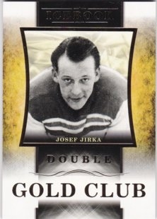 Hokejová karta Josef Jirka OFS Icebook Gold Club Gold