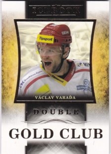 Hokejová karta Václav Varaďa  OFS Icebook Gold Club Gold