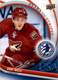 Hokejová karta Andy Miele UD National Hockey Card Day USA 2011-12 č. 11