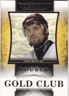 Hokejová karta Jan Hlaváč OFS Icebook Gold Club Gold