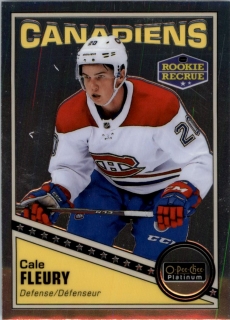 Hokejová karta Cale Fleury OPC Platinum 2019-20 Retro Rookie č. R-99