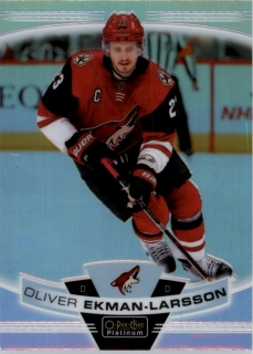 Hokejová karta Oliver Ekman-Larsson OPC Platinum 2019-20 Rainbow č. 3