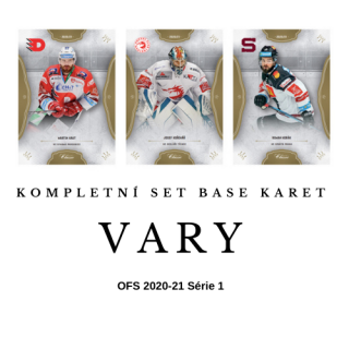 Hokejové karty KARLOVY VARY komplet base OFS 2020-21 Série 1